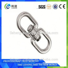 High tensile eye shape chain link ring